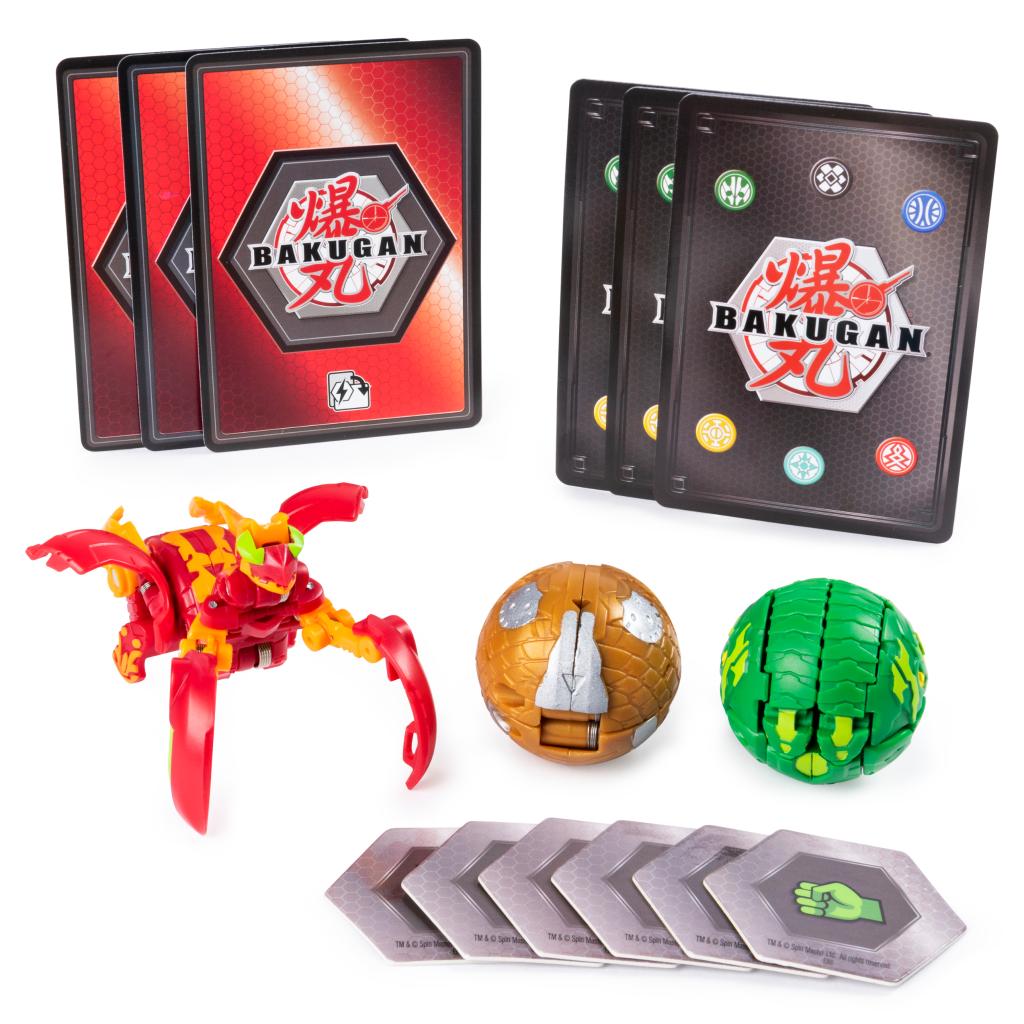 Spin master стартовый игровой набор bakugan (3 бакугана) / разноцветный  купить в Ейске